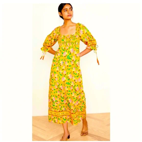 FARM Rio | Dresses | Farm Riomini Cashew Maxi Dress Sizesmall Nw | Poshmark